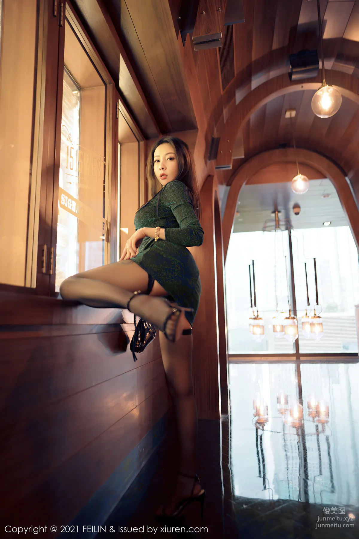 [FeiLin] 2021.10.08 VOL.416 Song Guoer Victoria photo 44