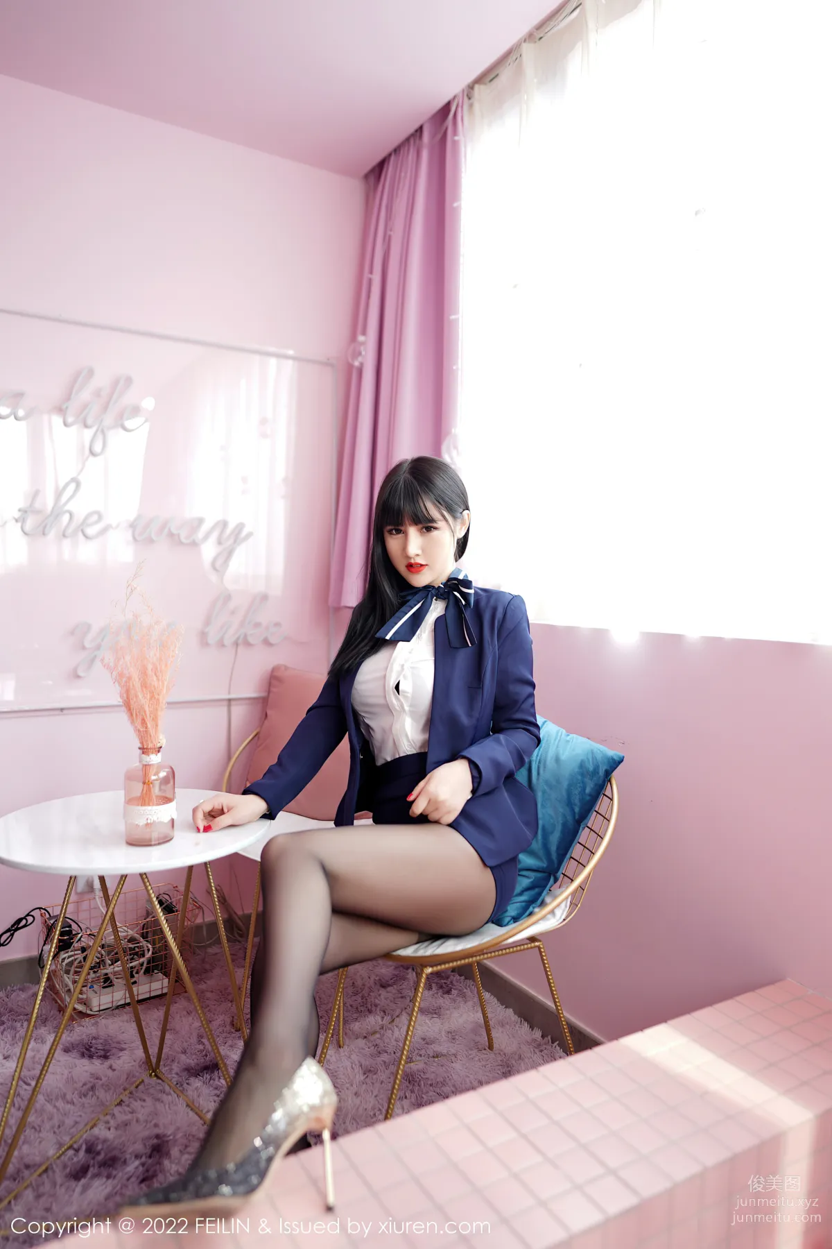 [Feilin嗲囡囡]2022.03.08 VOL.432 詩詩kiki 5