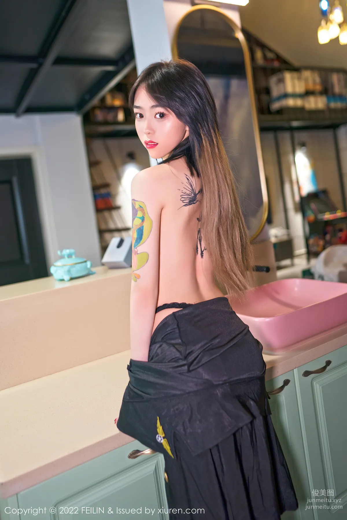 [FeiLin] 2022.03.15 VOL.434 Xiaonai Pingwu Wu photo 34