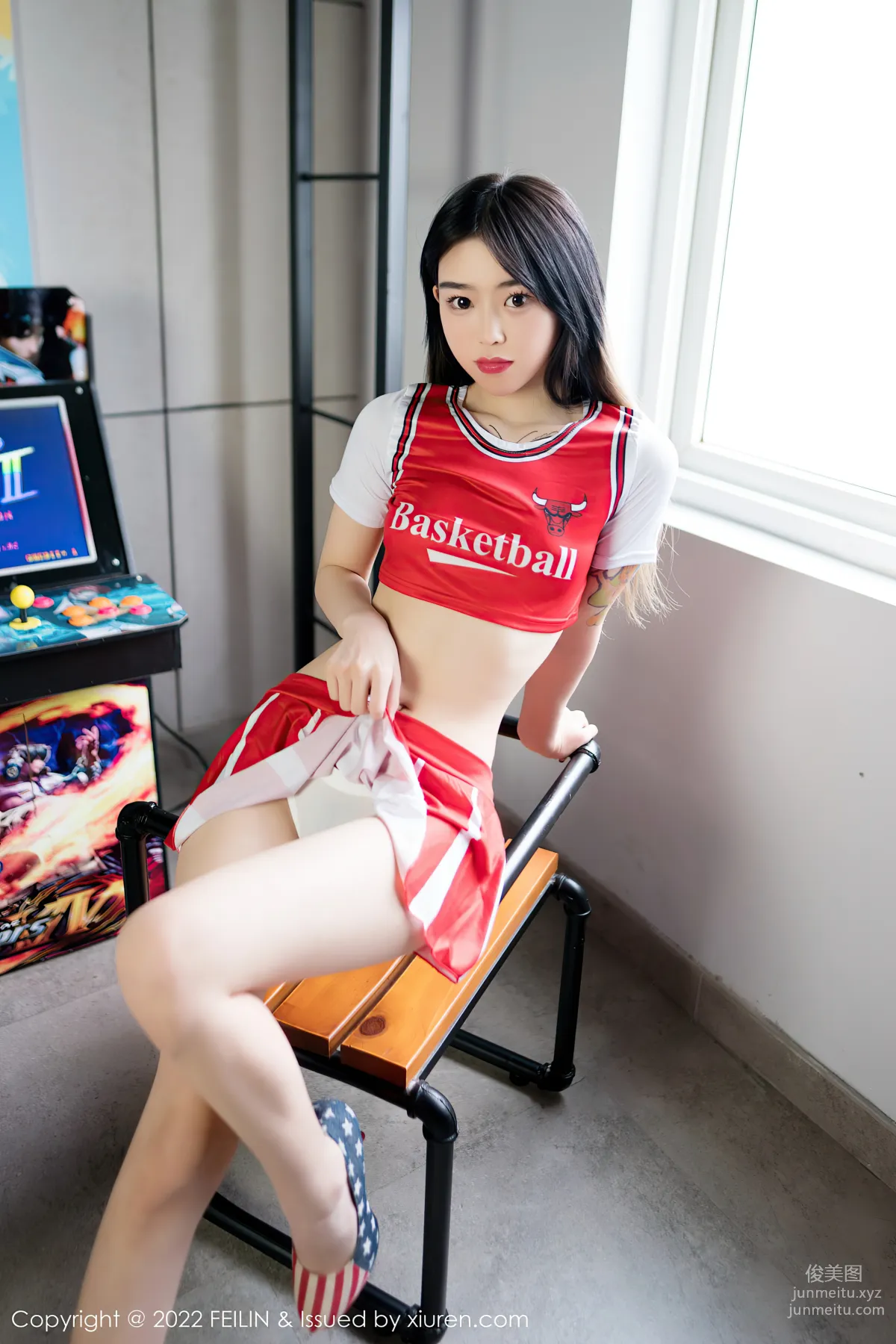 [FeiLin] 2022.05.10 VOL.443 Xiaonai Pingwu Wu. photo 4