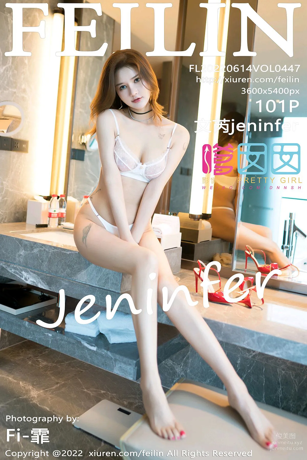 [Feilin嗲囡囡]2022.06.14 VOL.447 文芮jeninfer 82