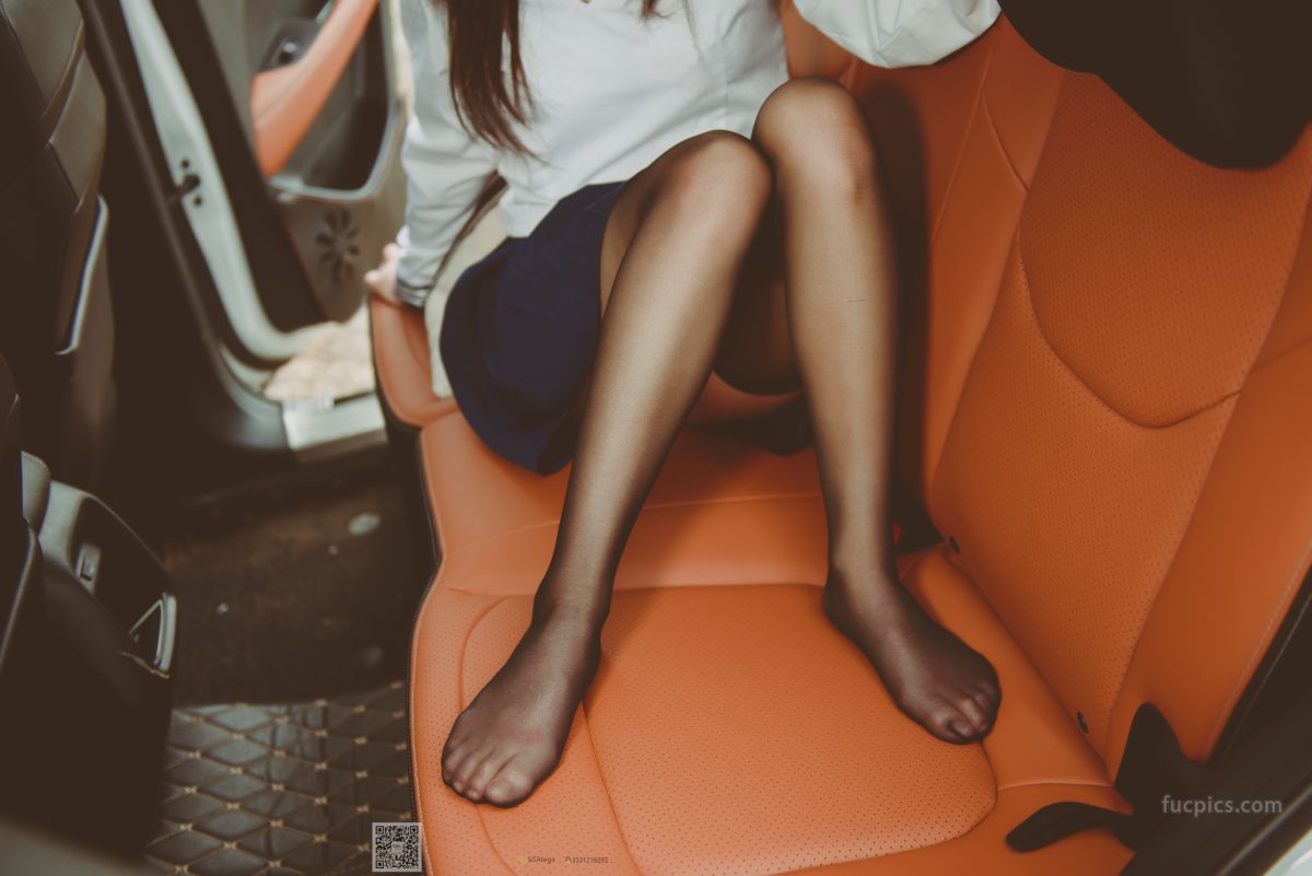 [SSA] NO.017 Jia Jia Little Stockings Girl Jia Jia's Driving Practice Record photo 7