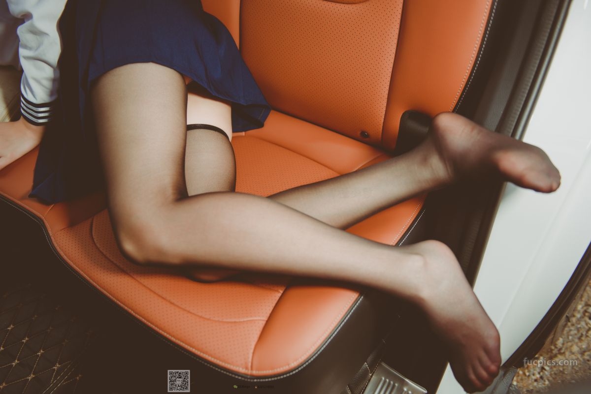 [SSA] NO.017 Jia Jia Little Stockings Girl Jia Jia's Driving Practice Record photo 24