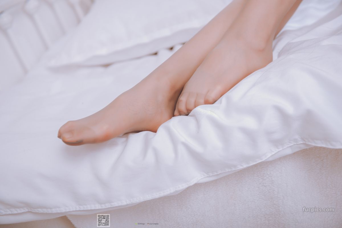 [SSA] NO.020 Qi Qi, Female Secretary's Boudoir Gray Stockings photo 29