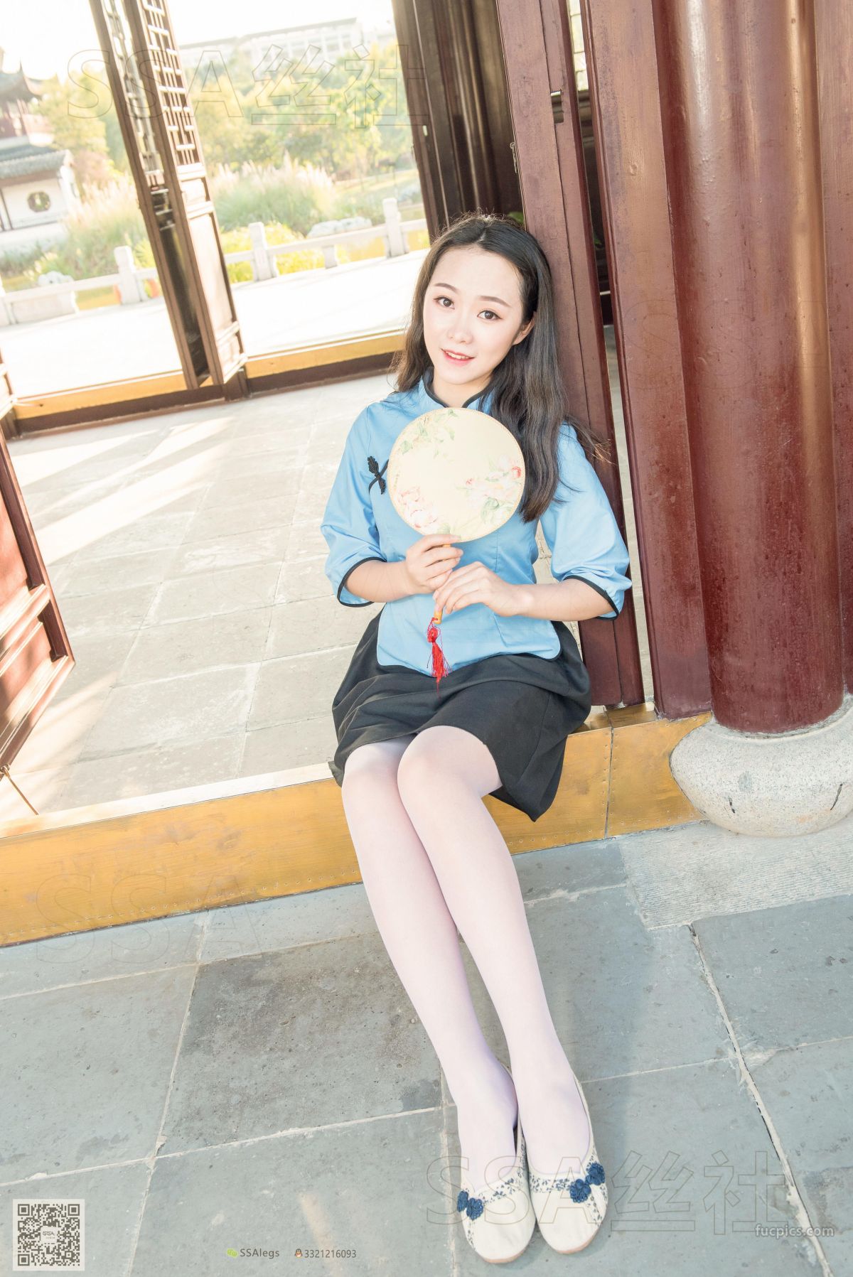 [SSA] NO.050 Yun Yun, the Republic of China Schoolgirl Bathed in Sunshine photo 11