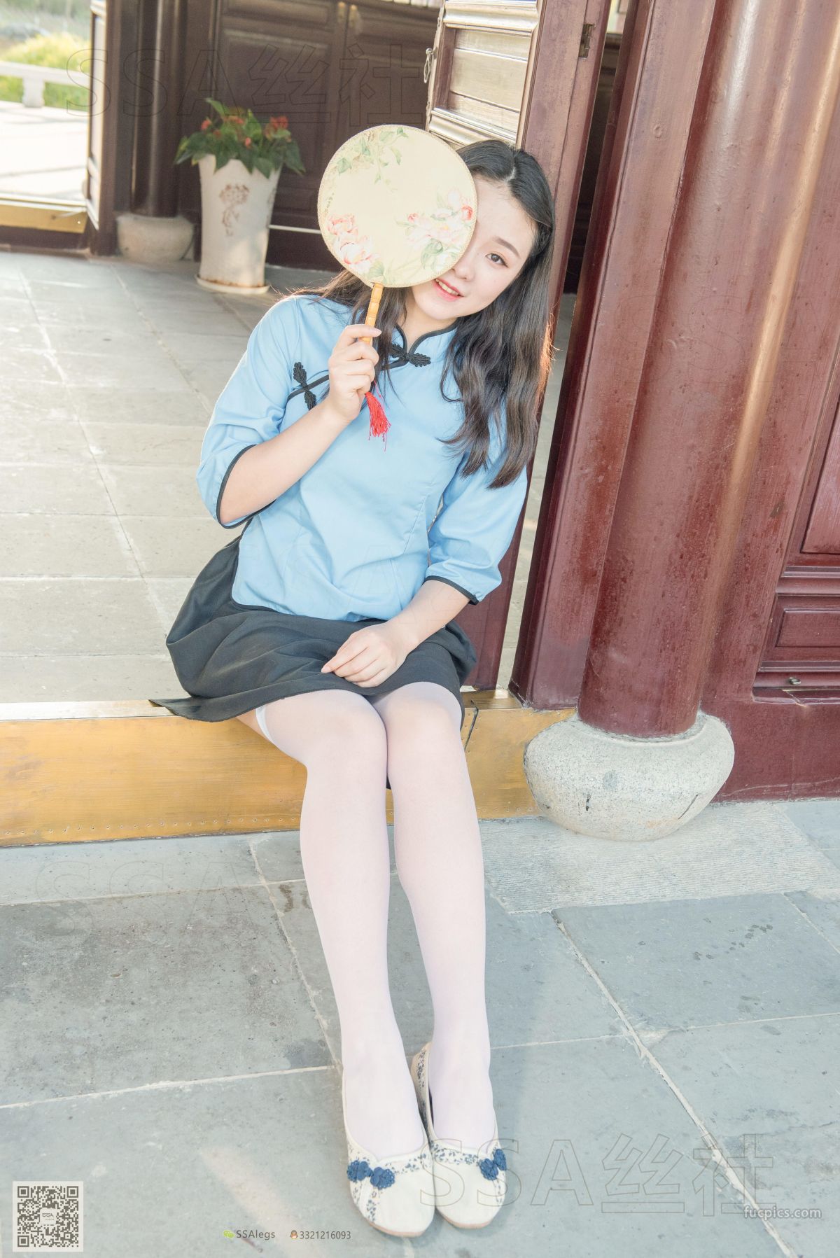 [SSA] NO.050 Yun Yun, the Republic of China Schoolgirl Bathed in Sunshine photo 16
