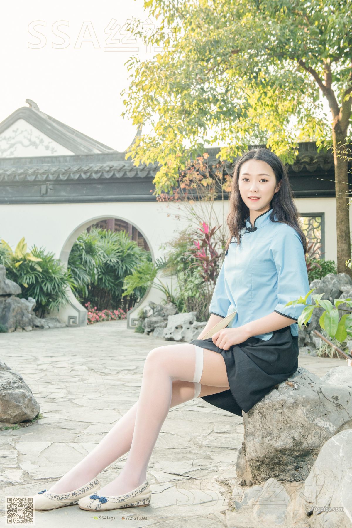 [SSA] NO.050 Yun Yun, the Republic of China Schoolgirl Bathed in Sunshine photo 41