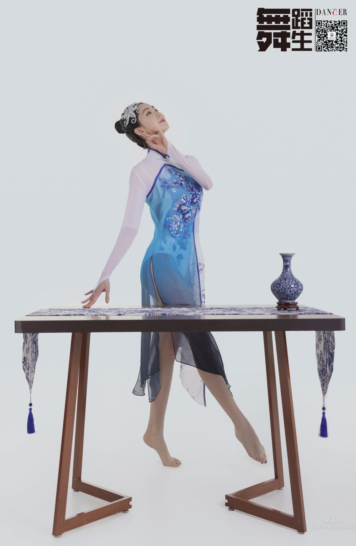 [GALLI] Dancer's Diary 104 - Blue and White Porcelain, Han Yutong photo 31