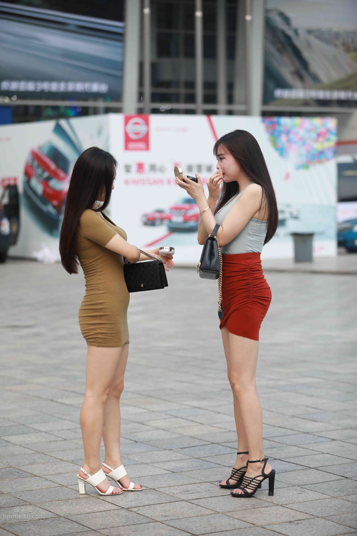 [Mojing Street] 011 Street Snap Girl in Red Skirt photo 87