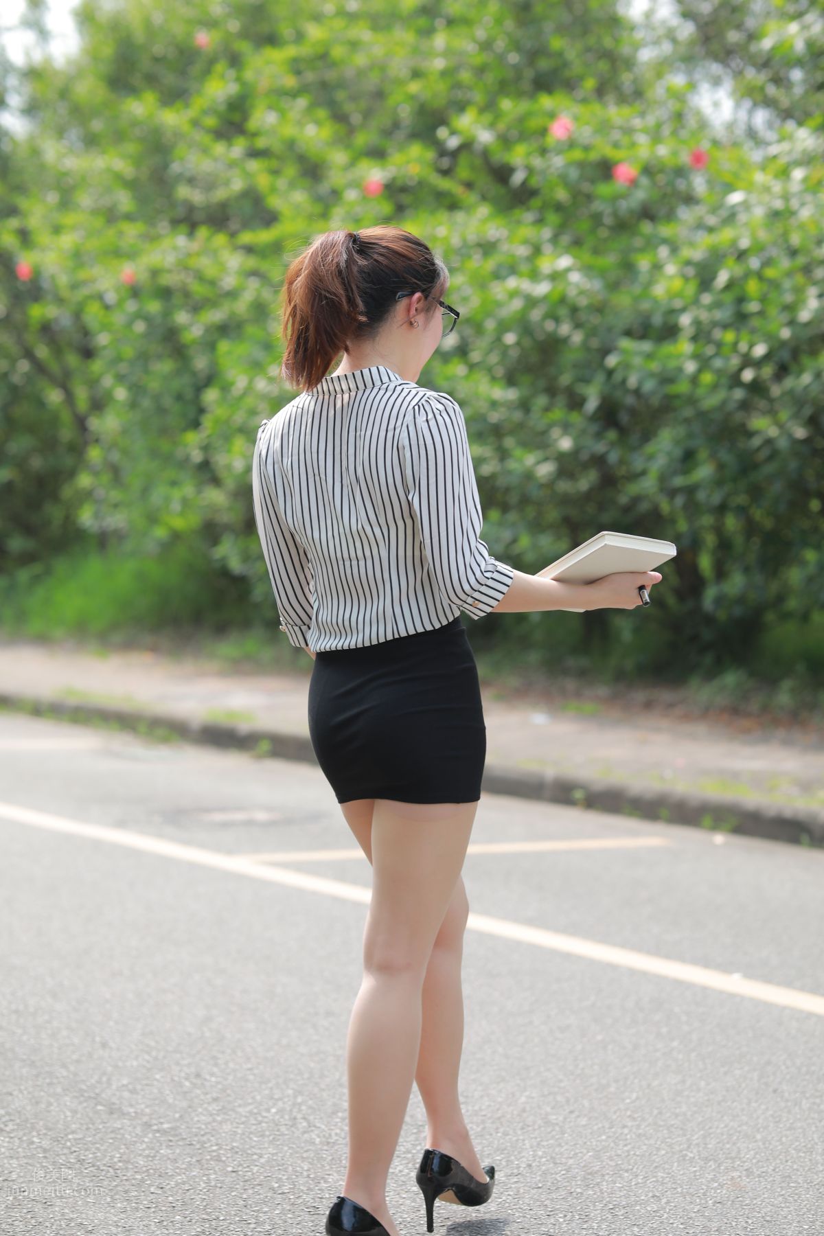 [Mojing Street] 020 Uniform and Bodycon Skirt Girl 1, Outdoor photo 38