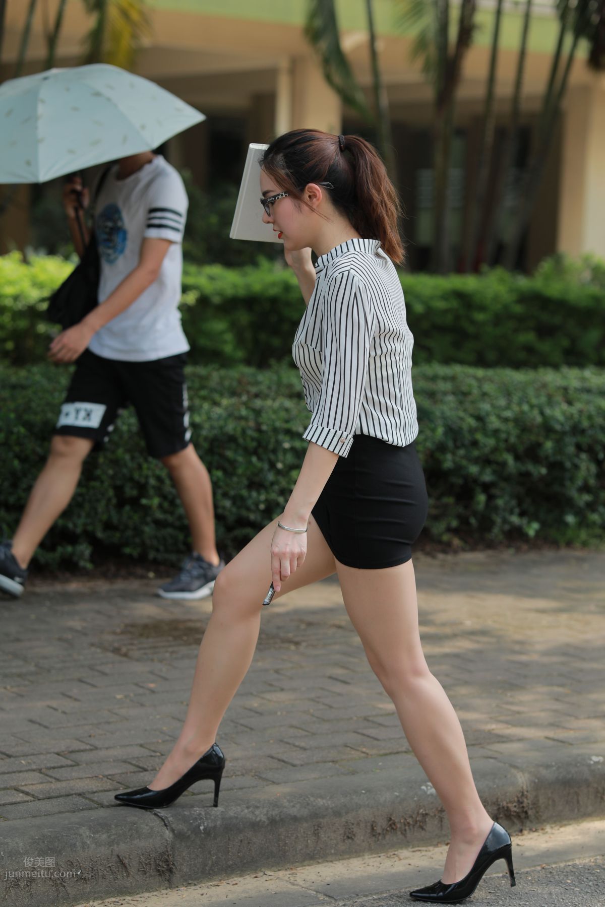 [Mojing Street] 020 Uniform and Bodycon Skirt Girl 1, Outdoor photo 57