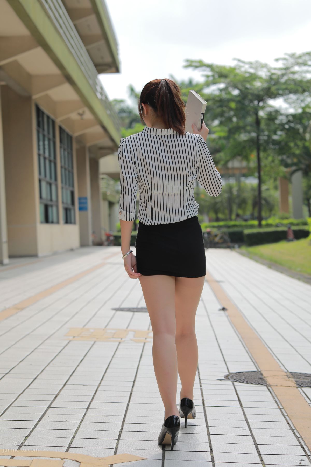 [Mojing Street] 020 Uniform and Bodycon Skirt Girl 1, Outdoor photo 84