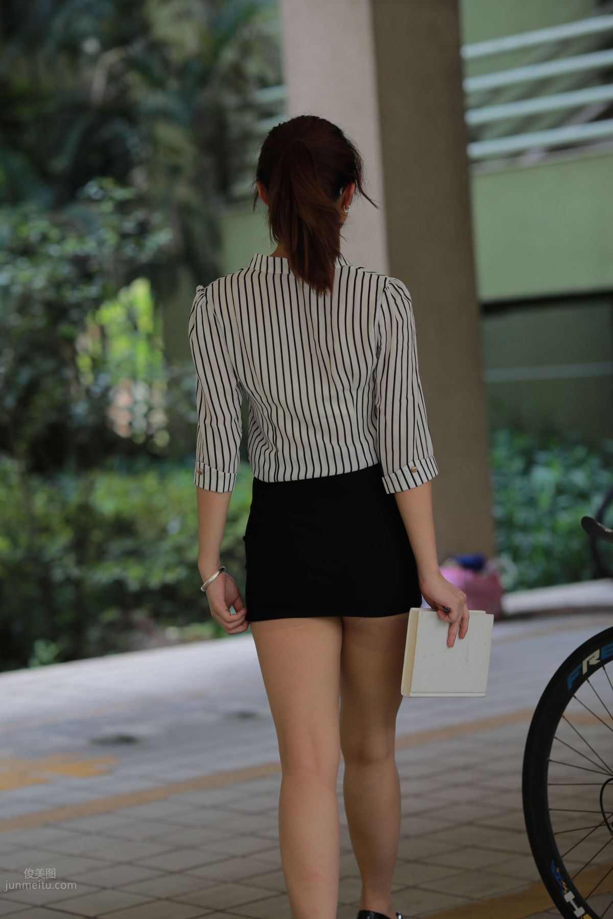 [Mojing Street] 020 Uniform and Bodycon Skirt Girl 1, Outdoor photo 100