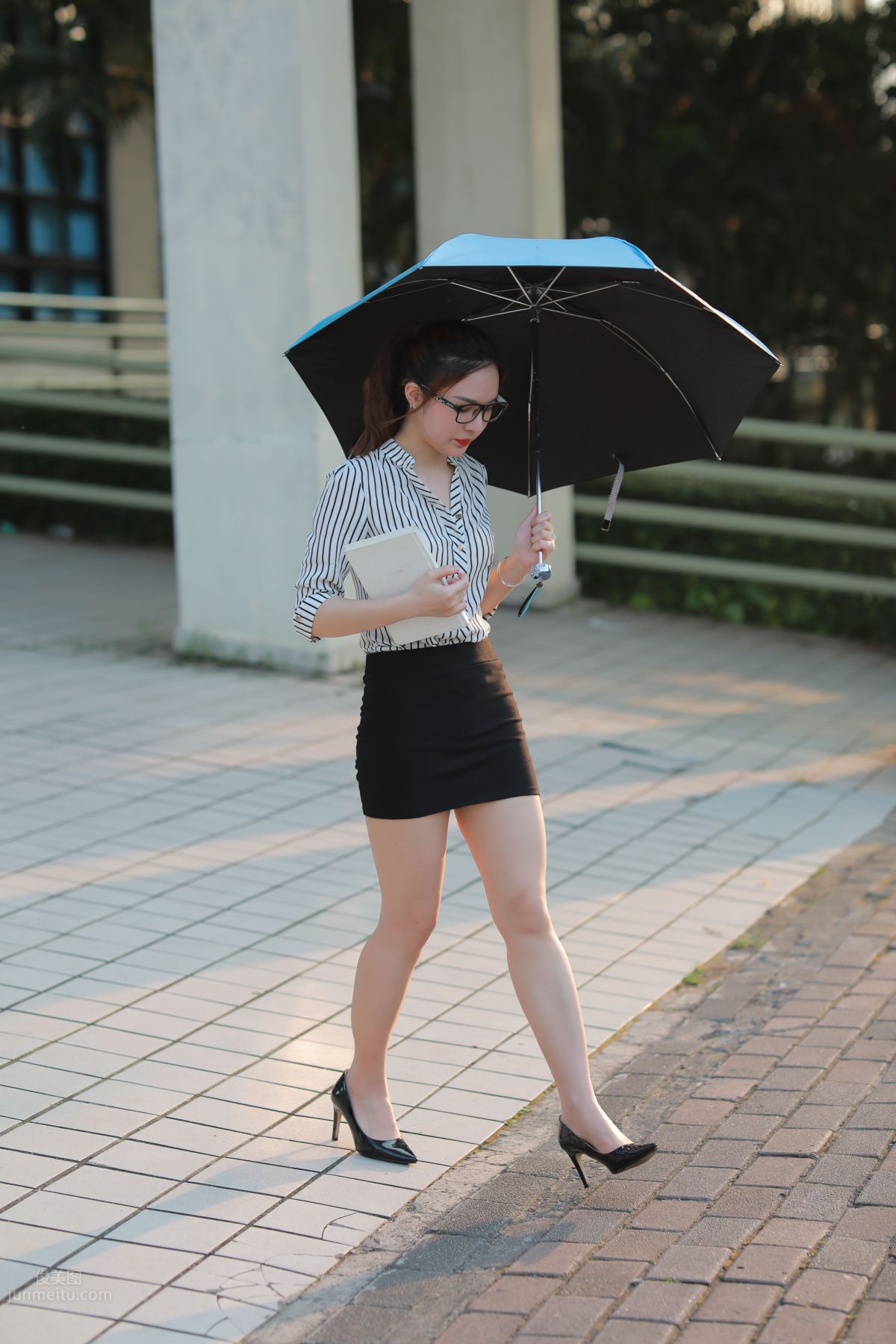 [Mojing Street] 020 Uniform and Bodycon Skirt Girl 1, Outdoor photo 104