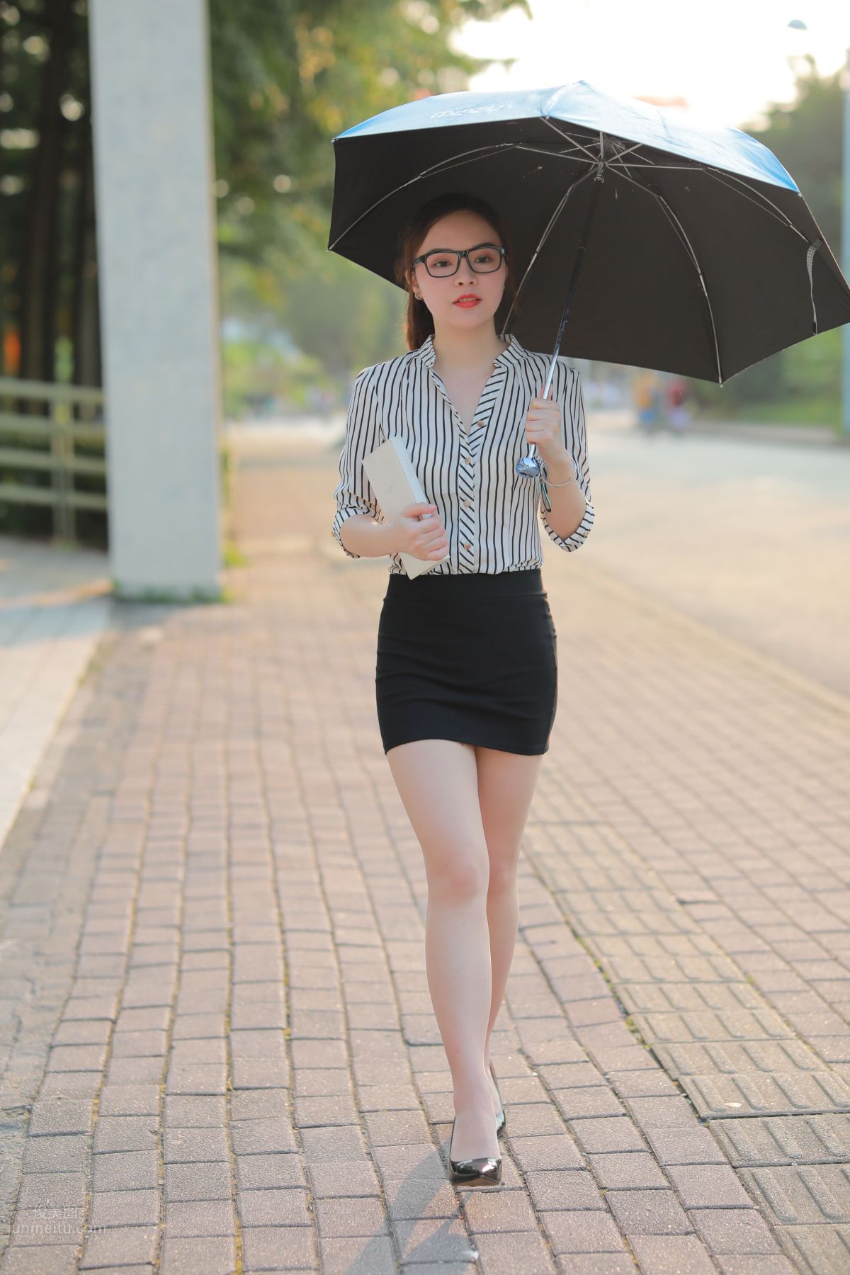 [Mojing Street] 020 Uniform and Bodycon Skirt Girl 1, Outdoor photo 108