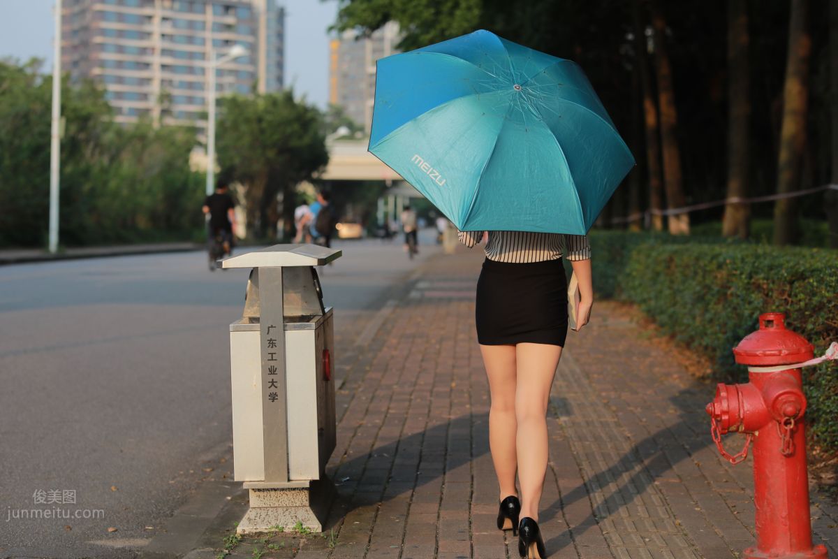 [Mojing Street] 020 Uniform and Bodycon Skirt Girl 1, Outdoor photo 127