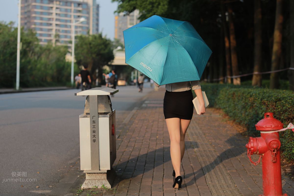 [Mojing Street] 020 Uniform and Bodycon Skirt Girl 1, Outdoor photo 128
