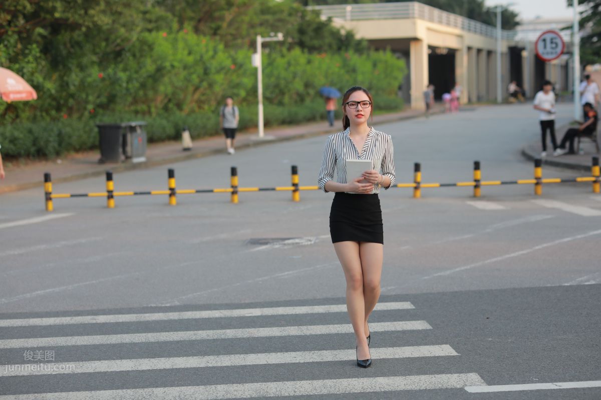 [Mojing Street] 020 Uniform and Bodycon Skirt Girl 1, Outdoor photo 133
