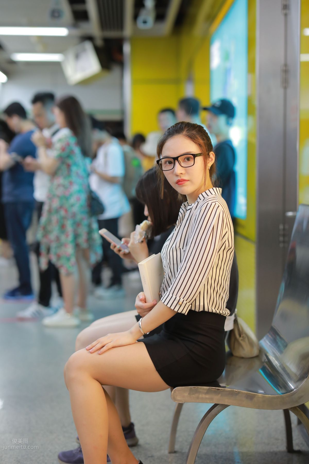 [Mojing Street] 020 Uniform and Bodycon Skirt Girl 1, Outdoor photo 188