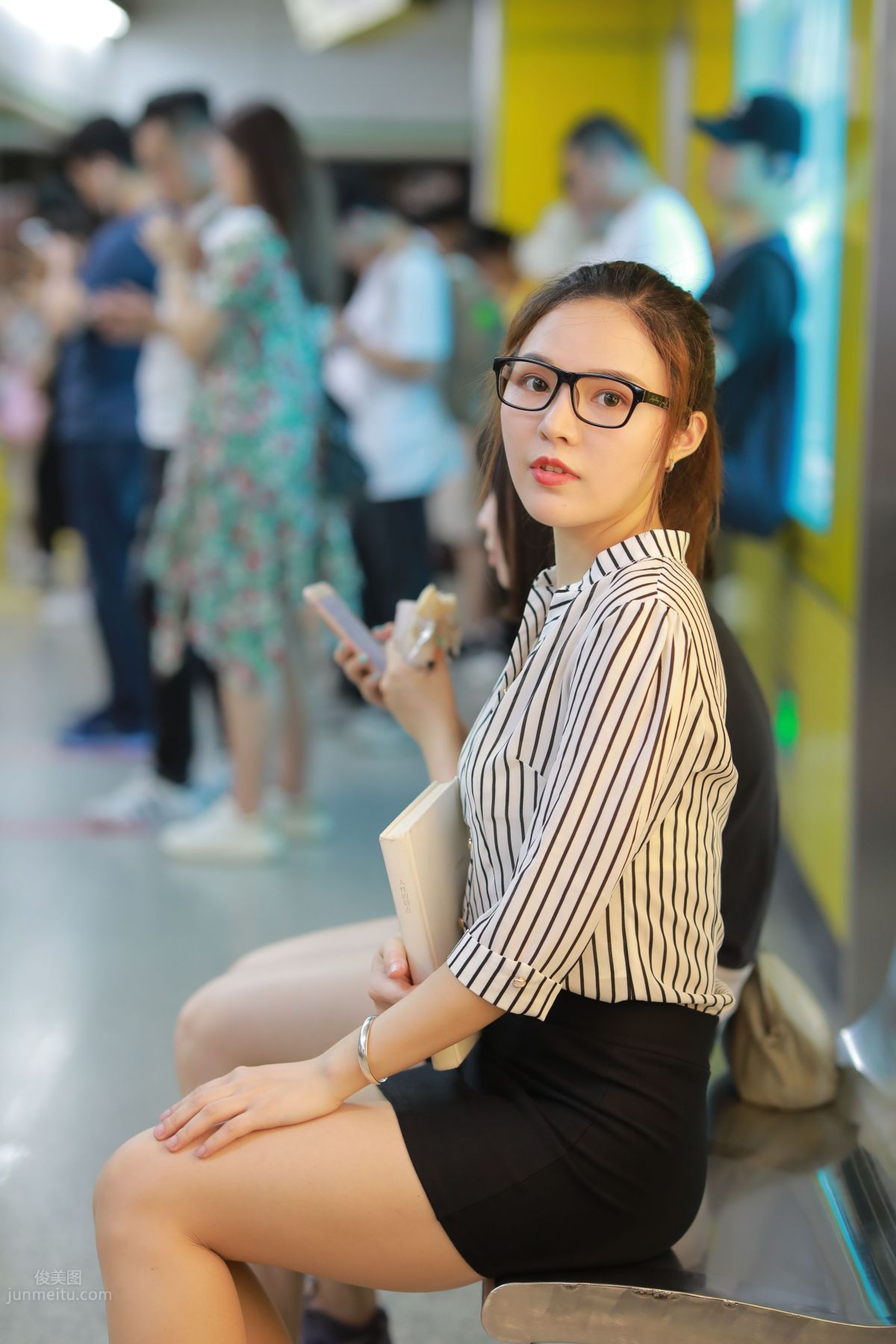 [Mojing Street] 020 Uniform and Bodycon Skirt Girl 1, Outdoor photo 190
