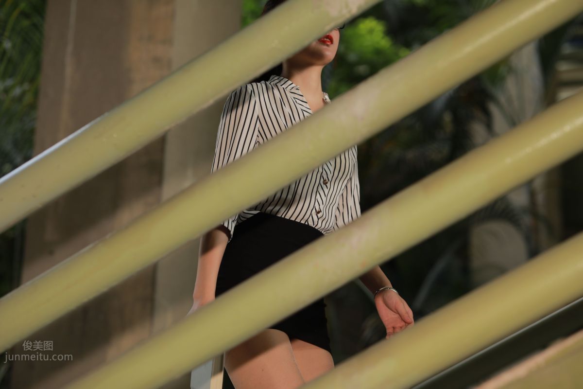 [Mojing Street] 022 Uniform Bodycon Skirt Girl 3 Corridor photo 35