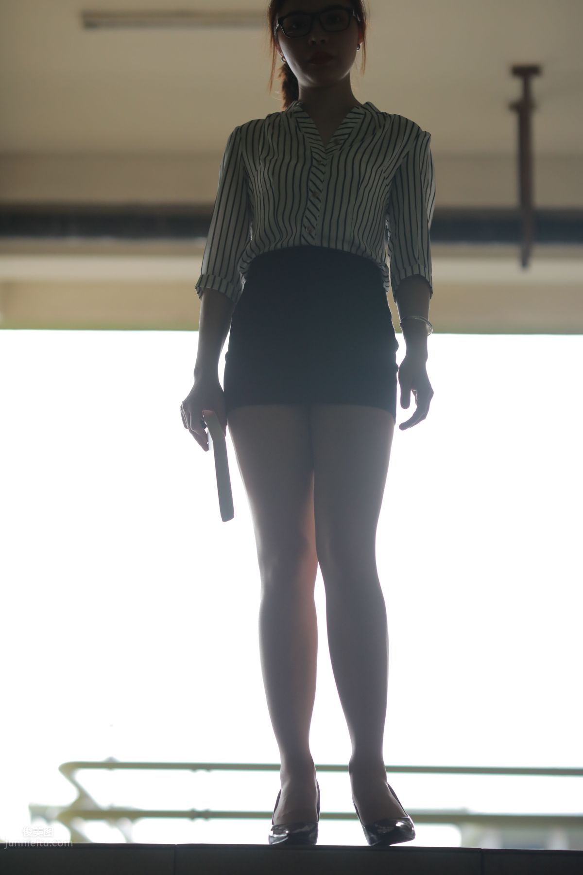 [Mojing Street] 022 Uniform Bodycon Skirt Girl 3 Corridor photo 60
