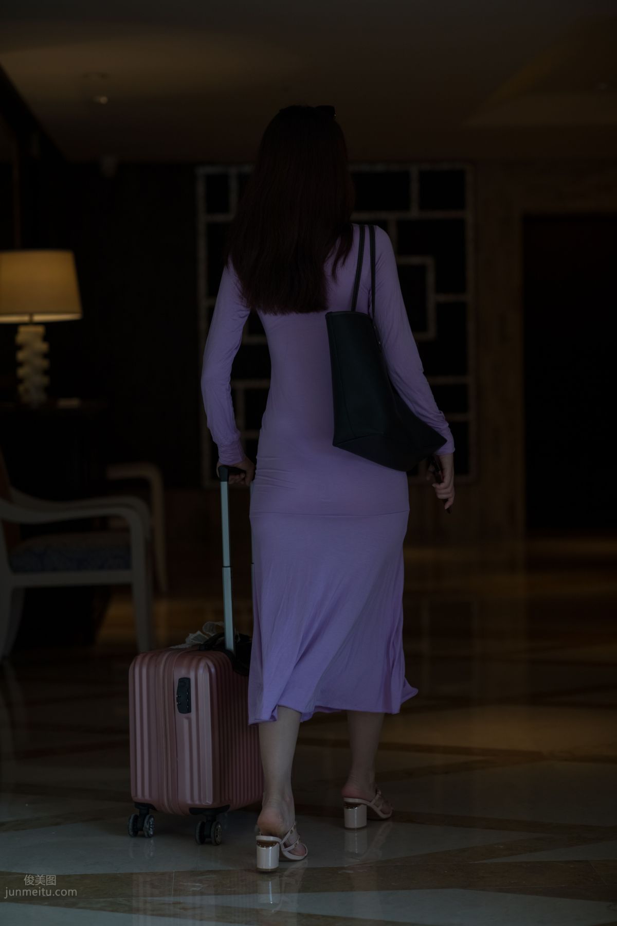 [Mojing Street] 038 Purple Tight Dress photo 224