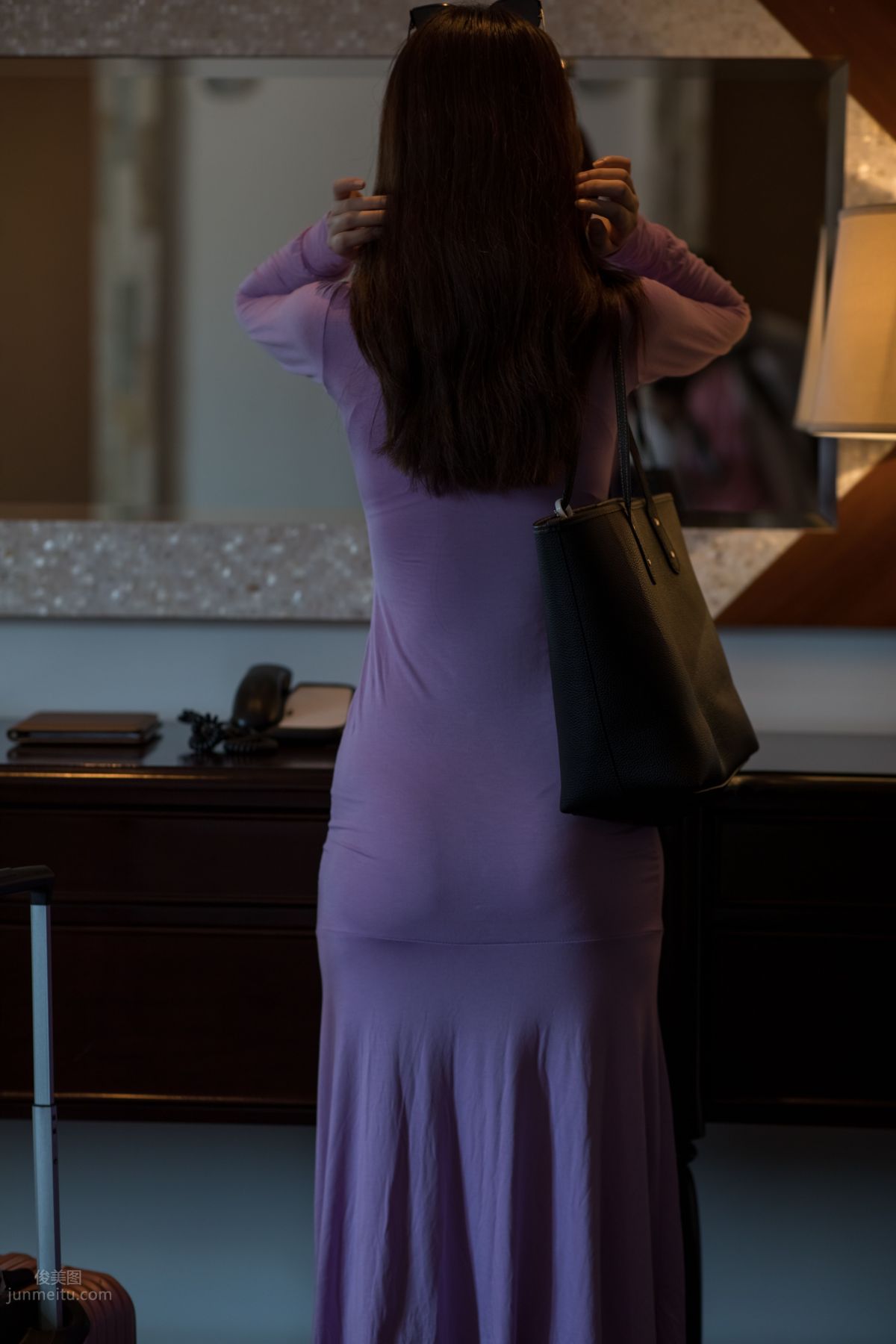 [Mojing Street] 038 Purple Tight Dress photo 239