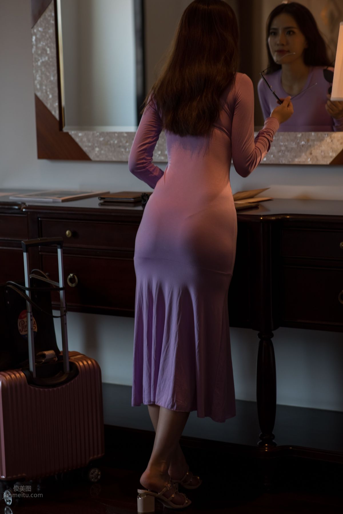 [Mojing Street] 038 Purple Tight Dress photo 247