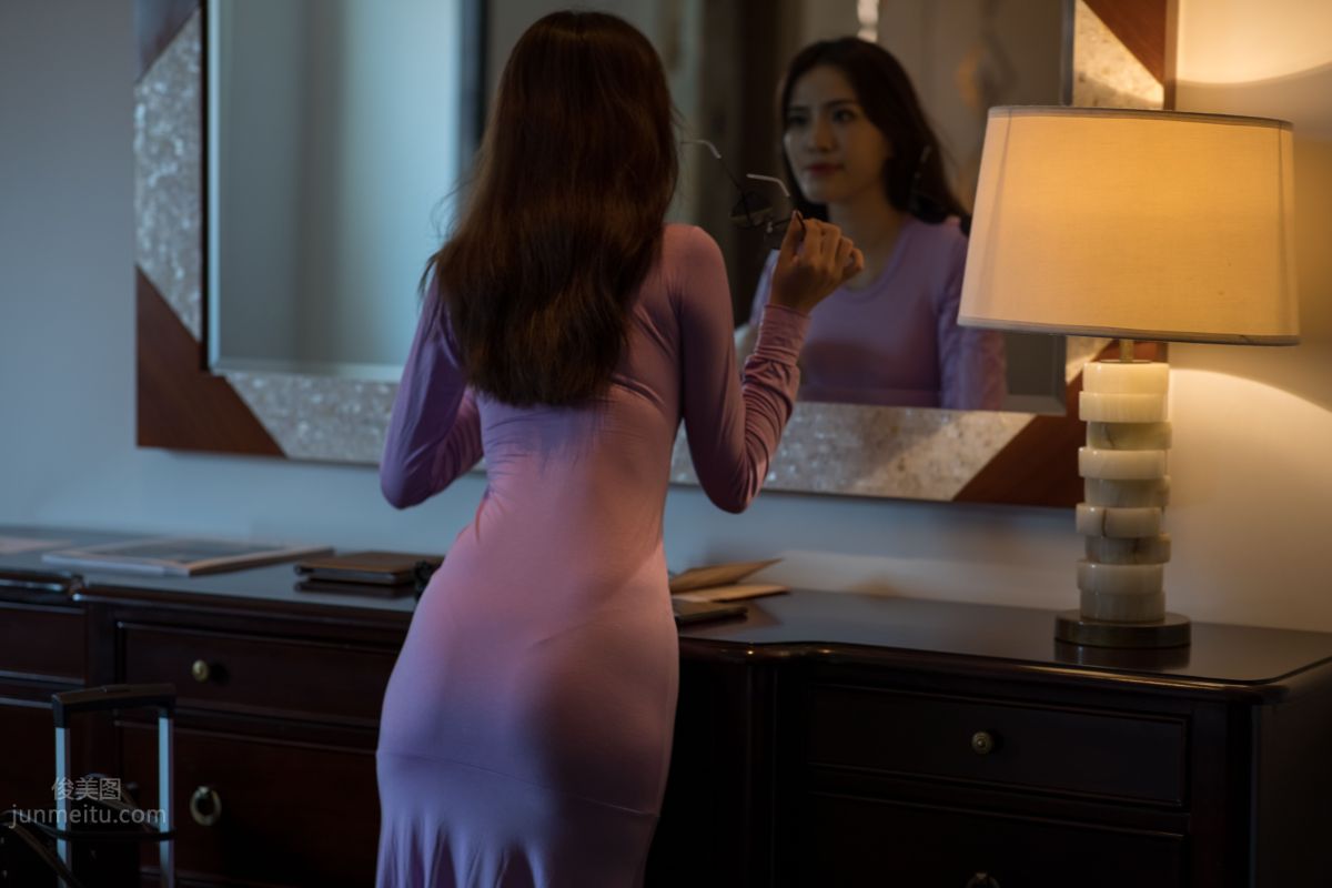 [Mojing Street] 038 Purple Tight Dress photo 248