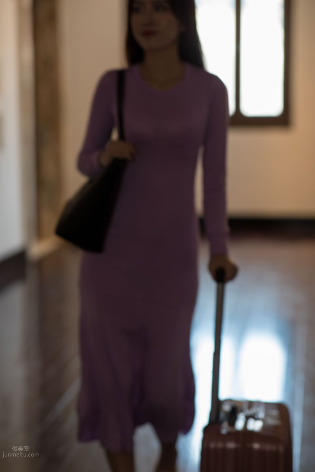 [Mojing Street] 038 Purple Tight Dress photo 256