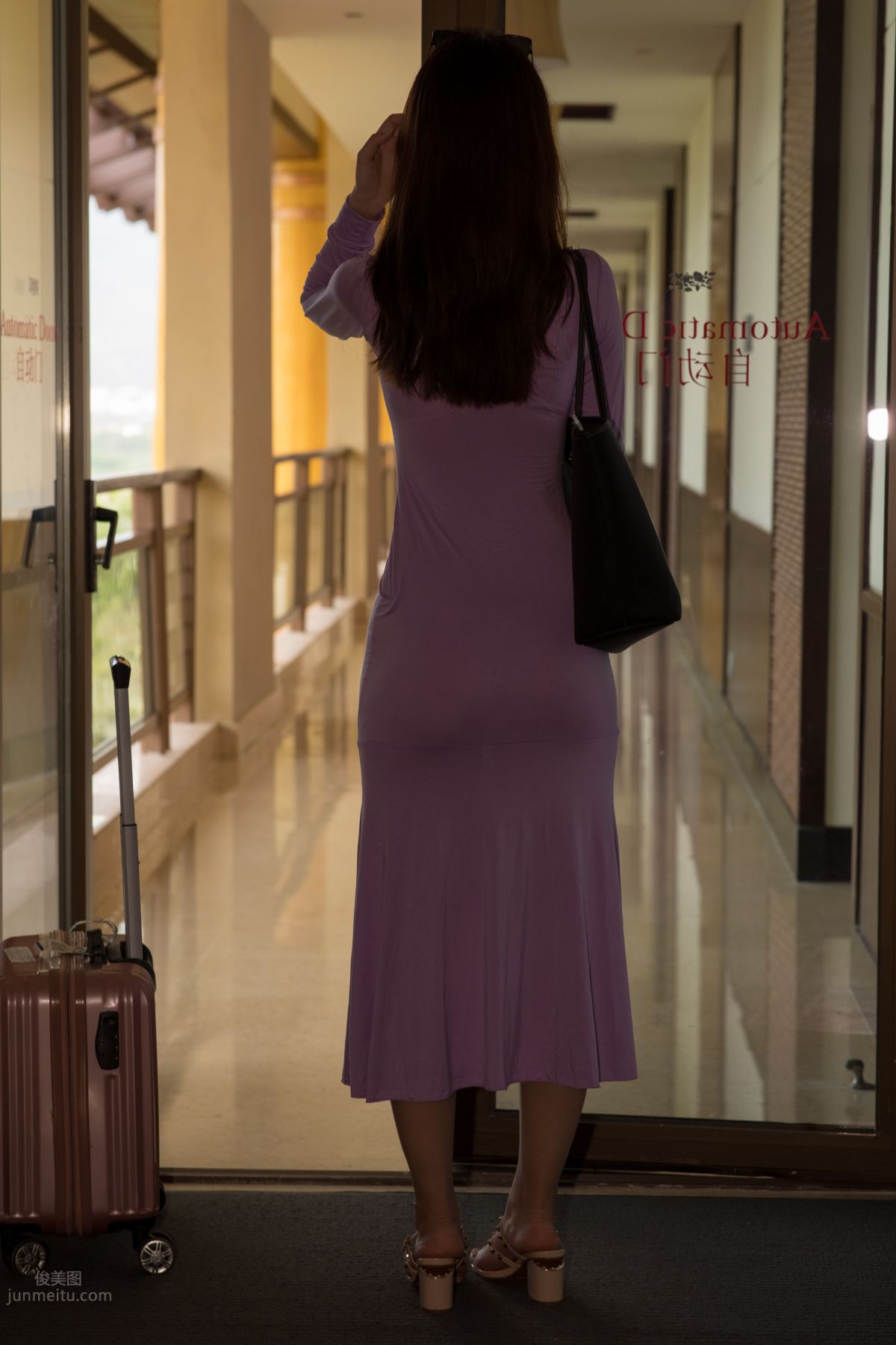 [Mojing Street] 038 Purple Tight Dress photo 267