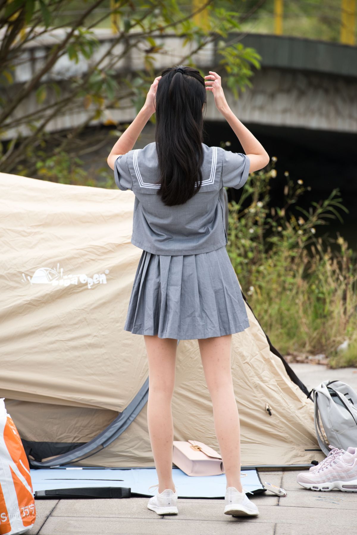 [Mojing Street] 051 Street Snap Cheerleader Girl photo 1
