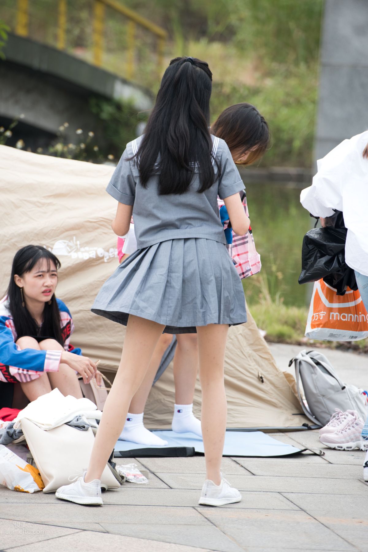 [Mojing Street] 051 Street Snap Cheerleader Girl photo 5