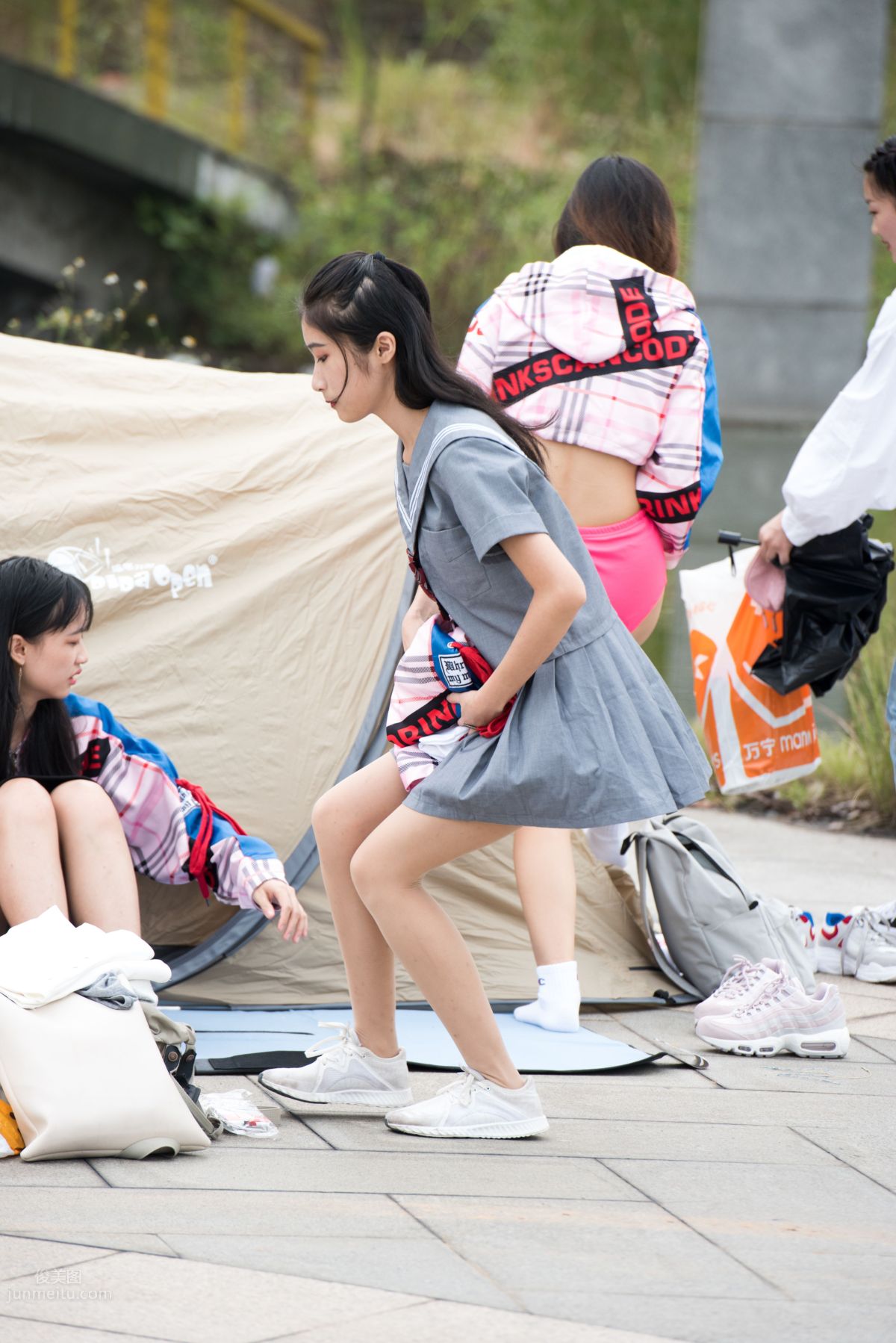 [Mojing Street] 051 Street Snap Cheerleader Girl photo 6