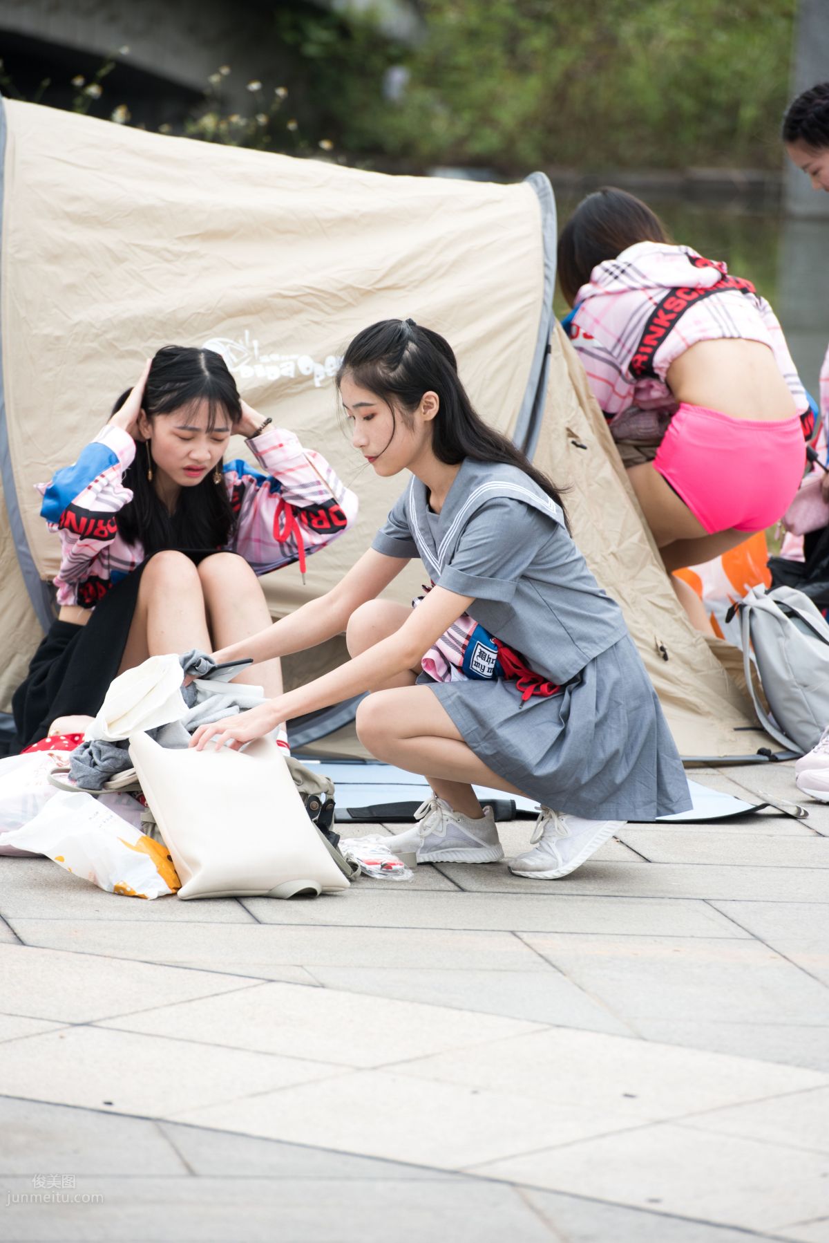 [Mojing Street] 051 Street Snap Cheerleader Girl photo 7
