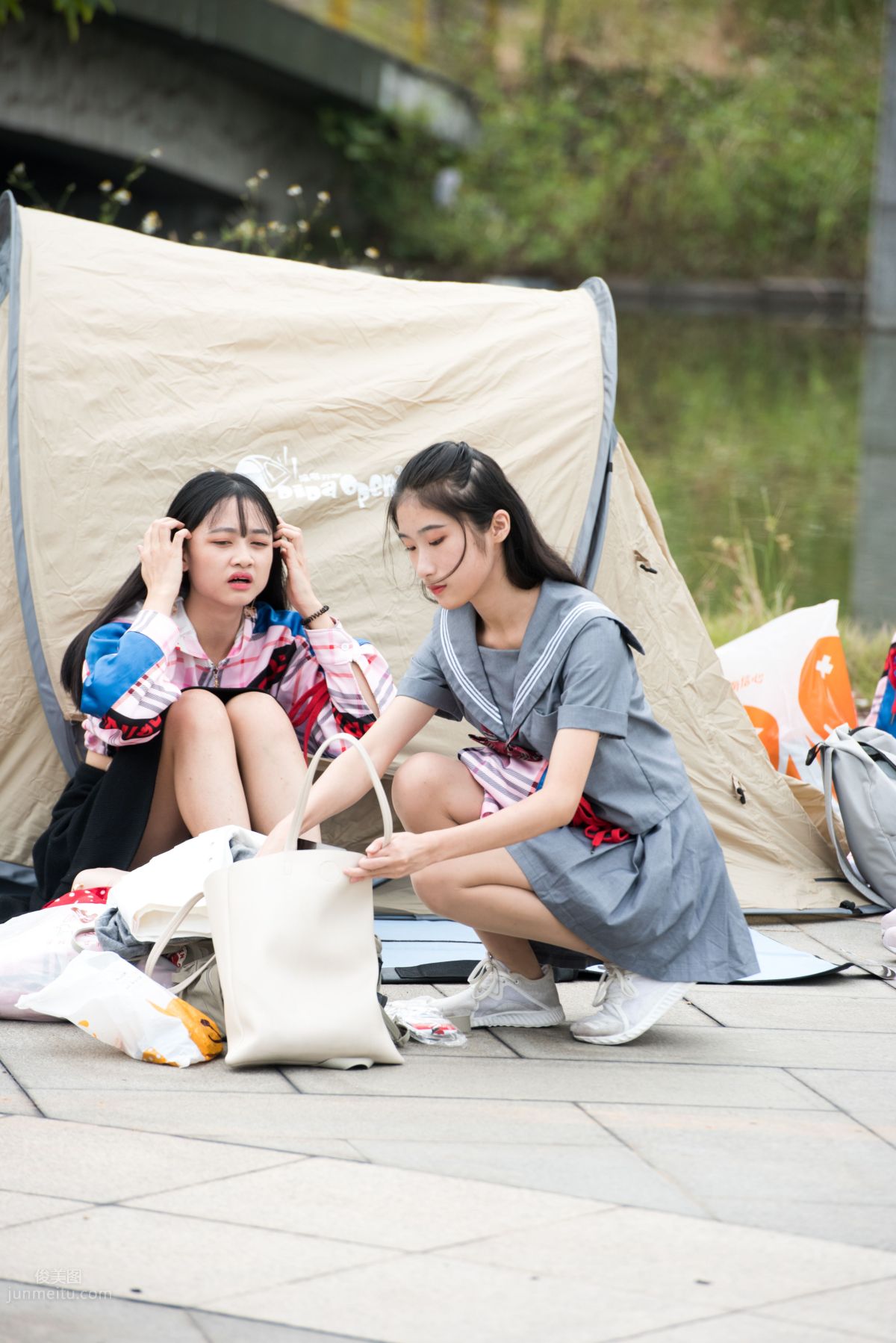 [Mojing Street] 051 Street Snap Cheerleader Girl photo 8