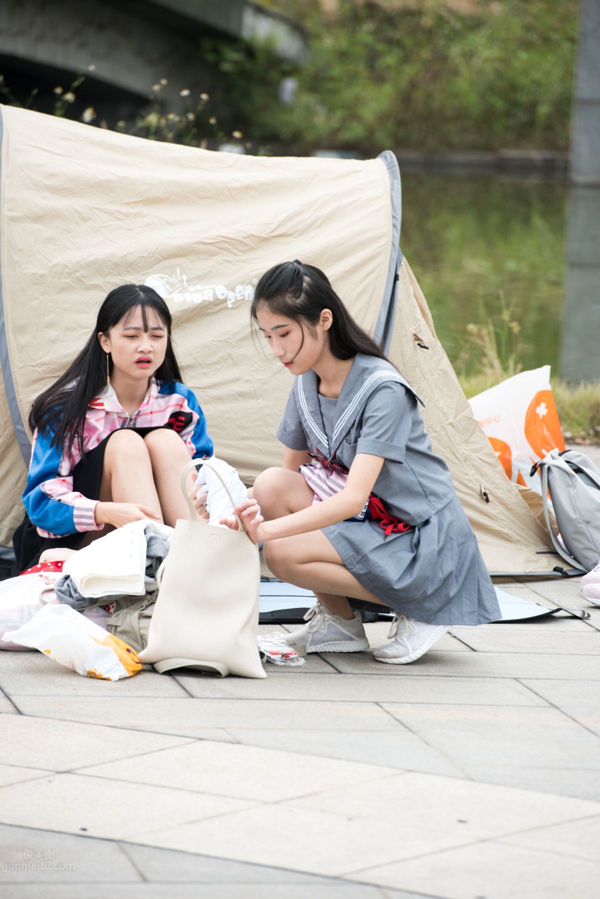 [Mojing Street] 051 Street Snap Cheerleader Girl photo 9