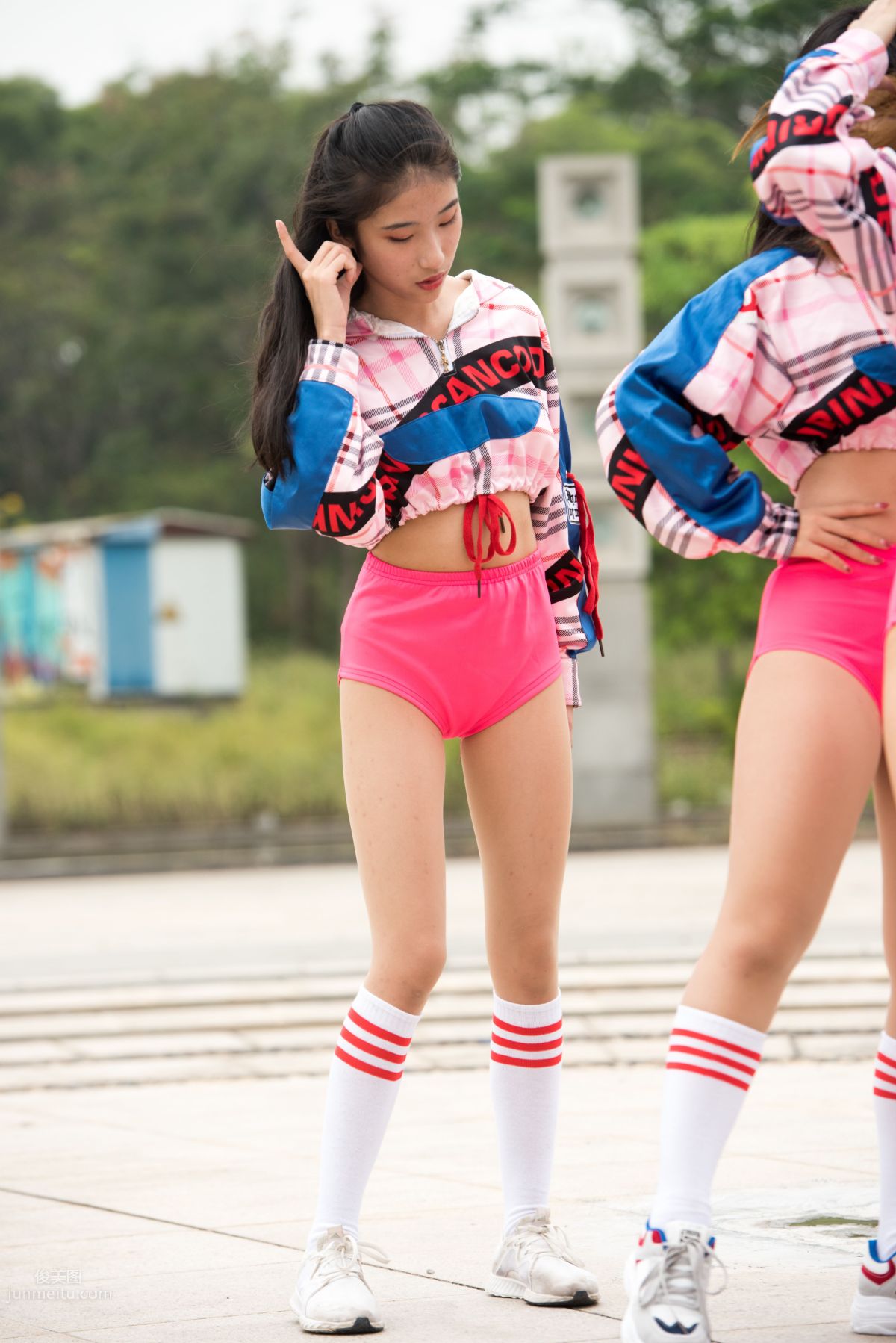 [Mojing Street] 051 Street Snap Cheerleader Girl photo 45
