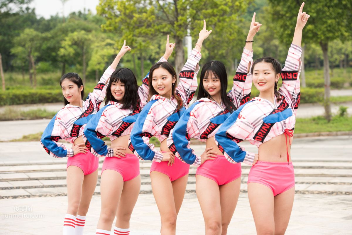 [Mojing Street] 051 Street Snap Cheerleader Girl photo 47