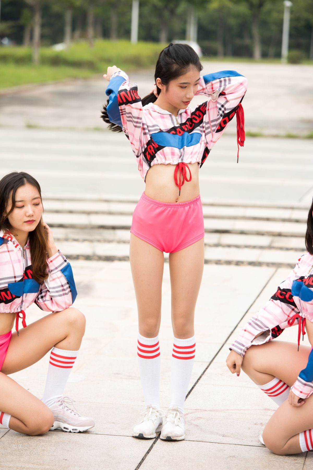 [Mojing Street] 051 Street Snap Cheerleader Girl photo 50