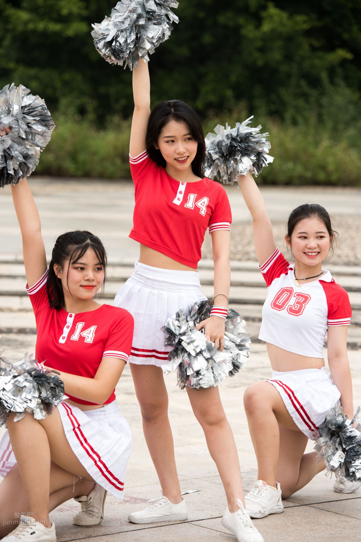 [Mojing Street] 051 Street Snap Cheerleader Girl photo 61