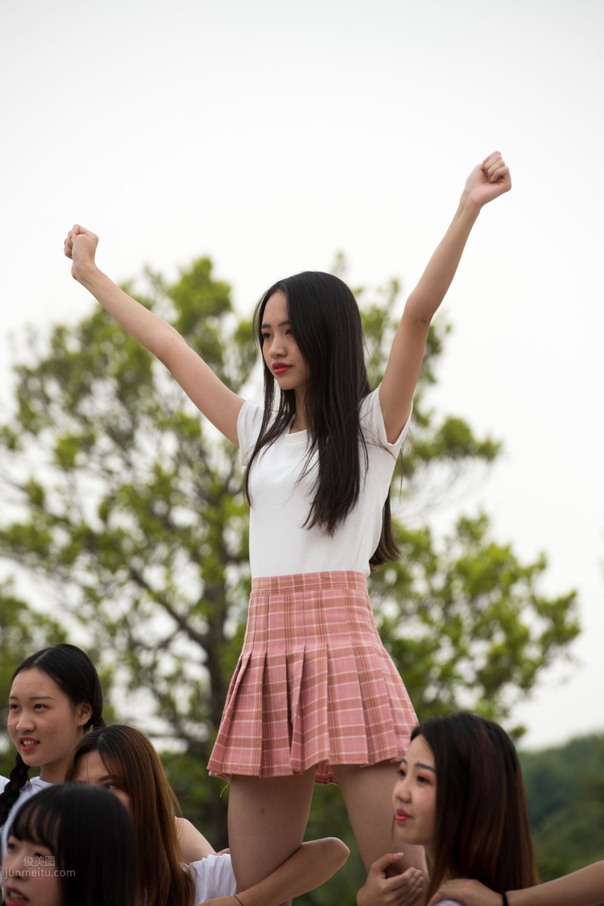 [Mojing Street] 051 Street Snap Cheerleader Girl photo 63