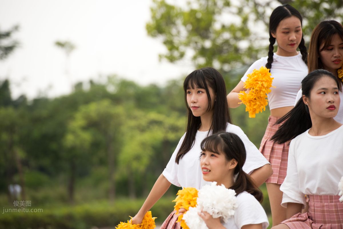 [Mojing Street] 051 Street Snap Cheerleader Girl photo 64