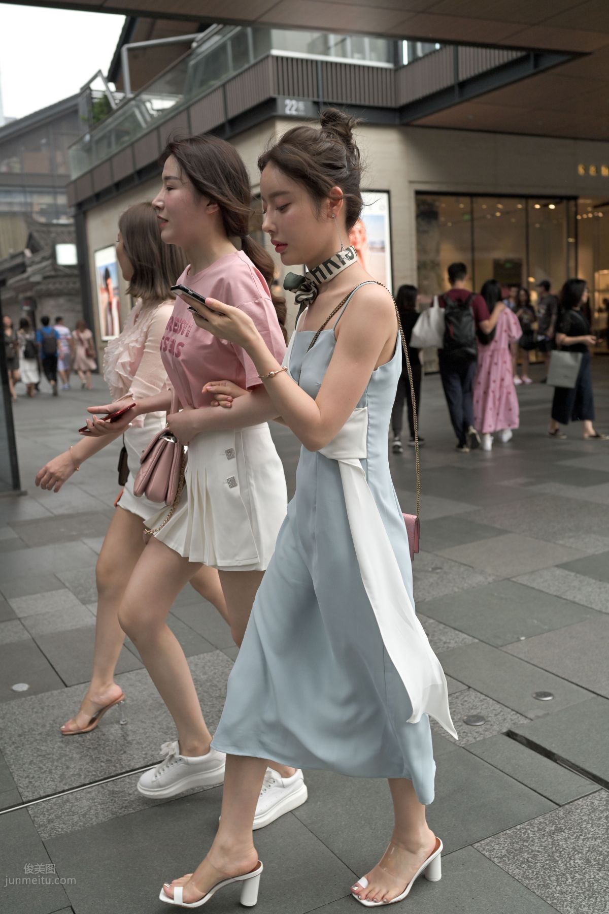[Mojing Street] 052 Street Snap Lace Girl photo 1