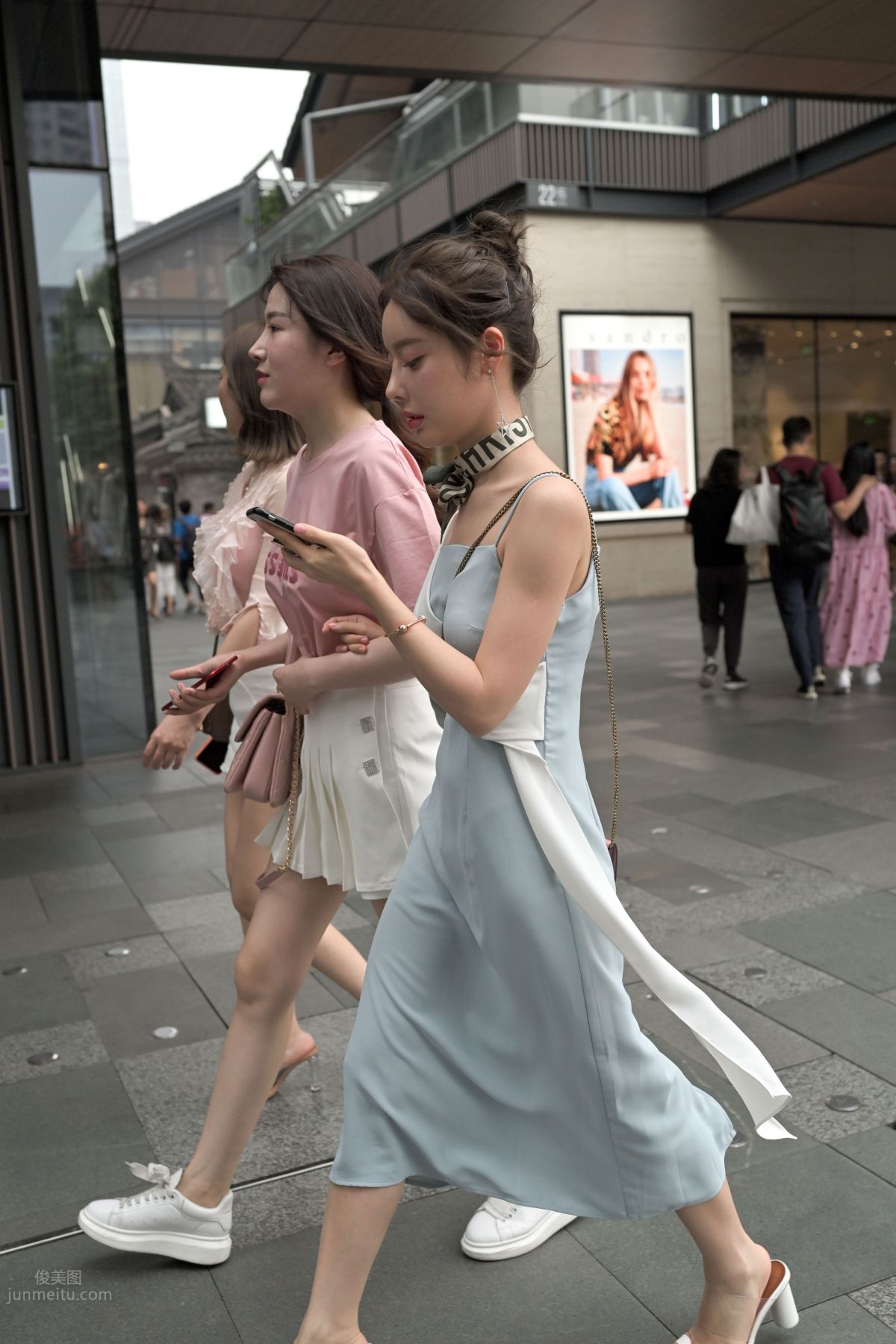 [Mojing Street] 052 Street Snap Lace Girl photo 2