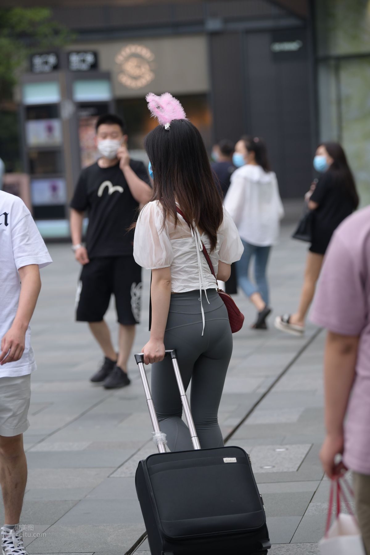 [Mojing Street] 054 Street Snap Girl in Tight Pants photo 27