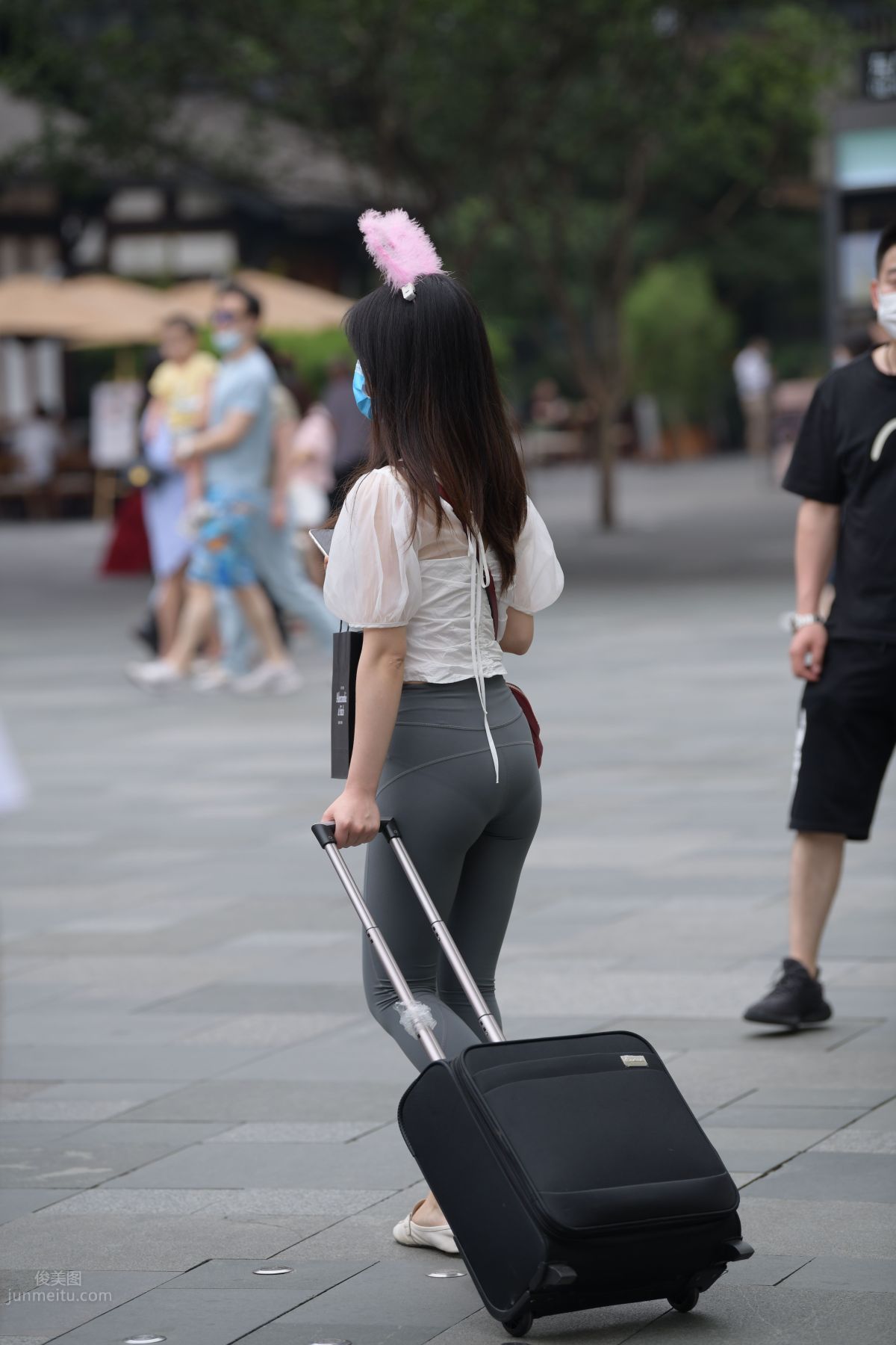 [Mojing Street] 054 Street Snap Girl in Tight Pants photo 38