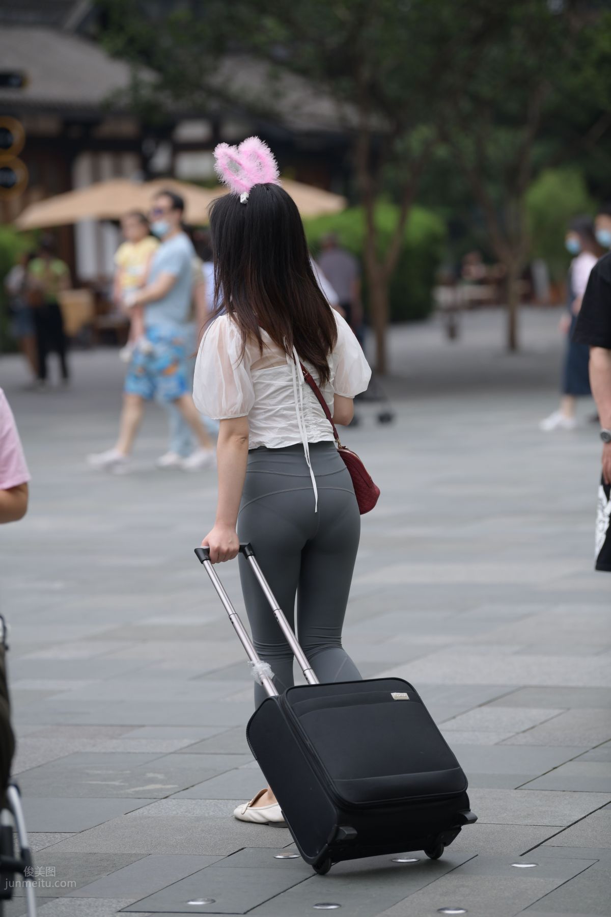[Mojing Street] 054 Street Snap Girl in Tight Pants photo 41