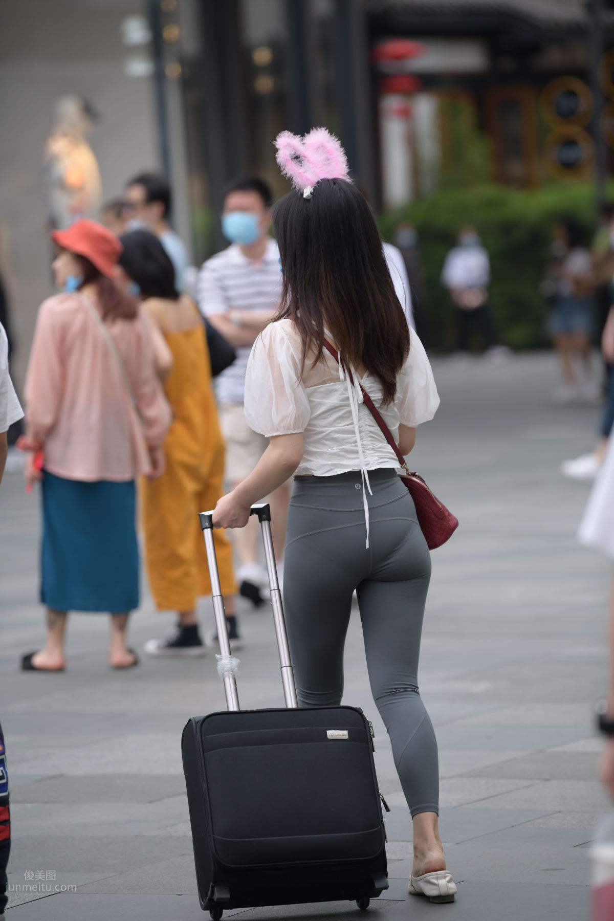 [Mojing Street] 054 Street Snap Girl in Tight Pants photo 44